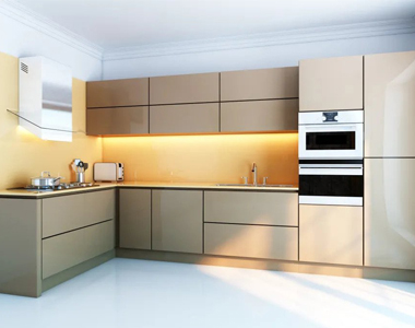 Acrylic Modular Kitchen