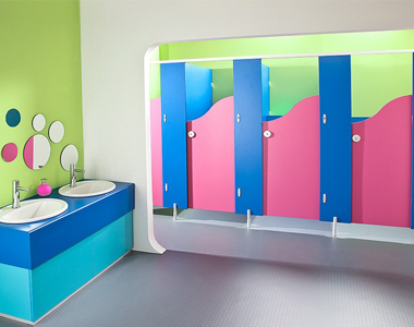 Children Rest Room Cubicles