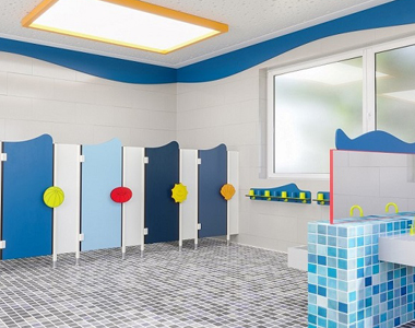 Children Rest Room Cubicles