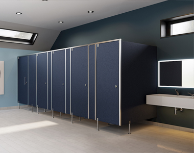 Nylon Restroom Cubicles